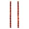 12 Pack: Amber Fire Agate Round Beads by Bead Landing™